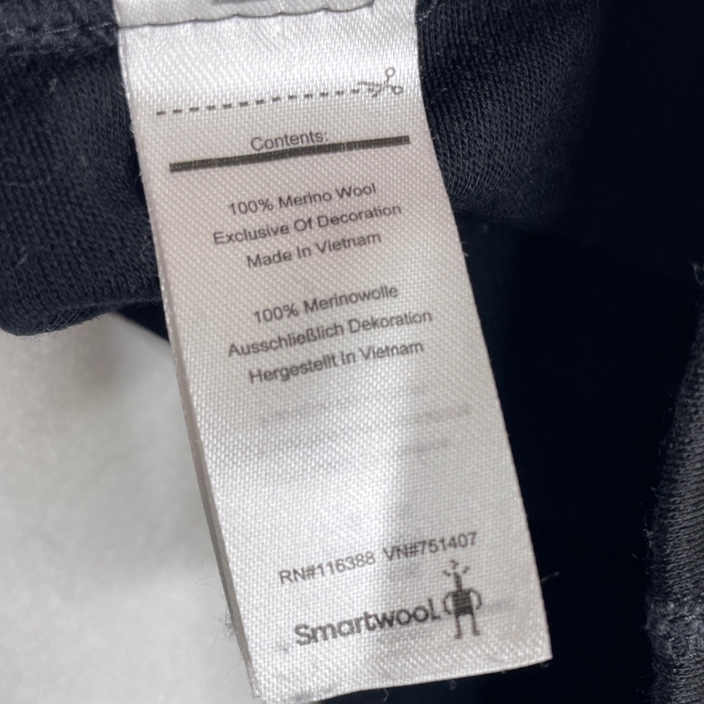 Smartwool Kids Pants Merino 250 Baselayer Bottoms Small Black - Picture 5 of 8